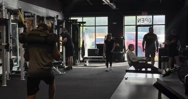 The TrainersLab Mount Juliet studio floor
